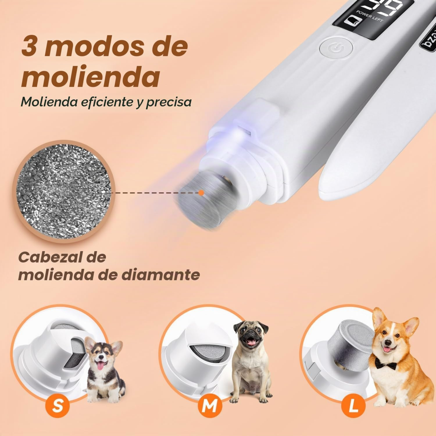 Corta Uñas Para Perros  Eléctrico