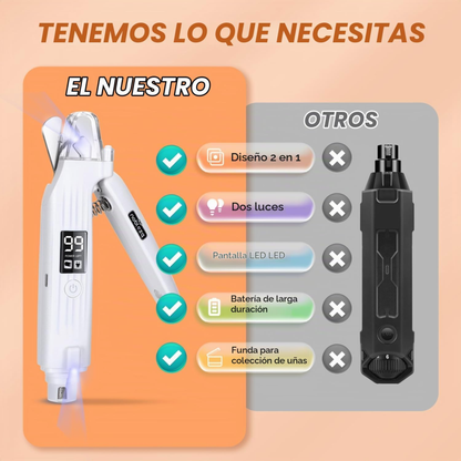 Corta Uñas Para Perros  Eléctrico
